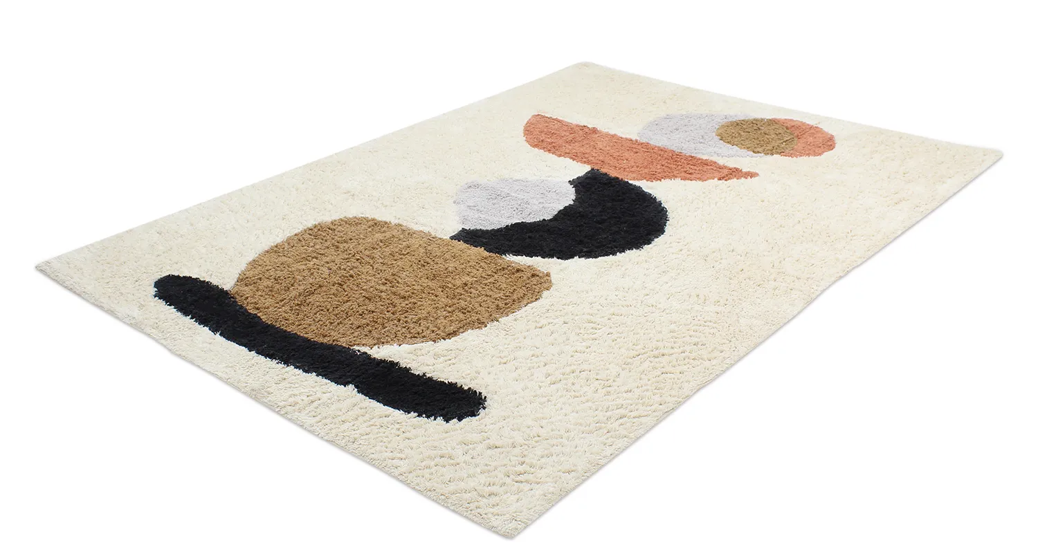 Shaggy rugs - Mantona Natural Cotton Shaggy (multi)