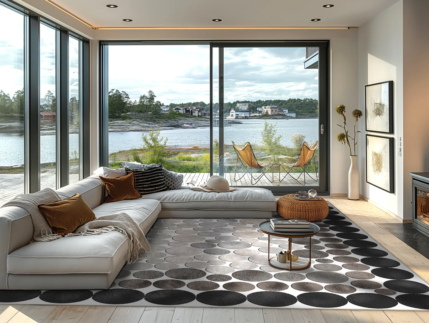 Wilton rug - Marineo (grey)