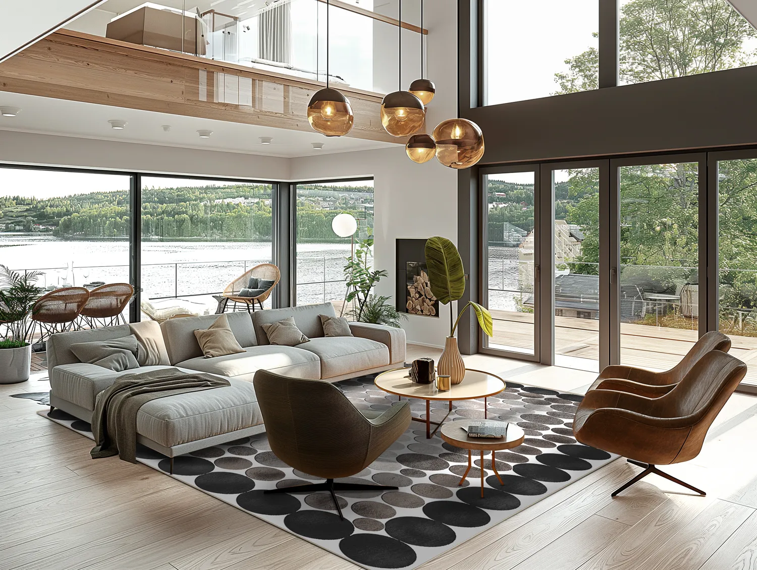 Wilton rug - Marineo (grey)