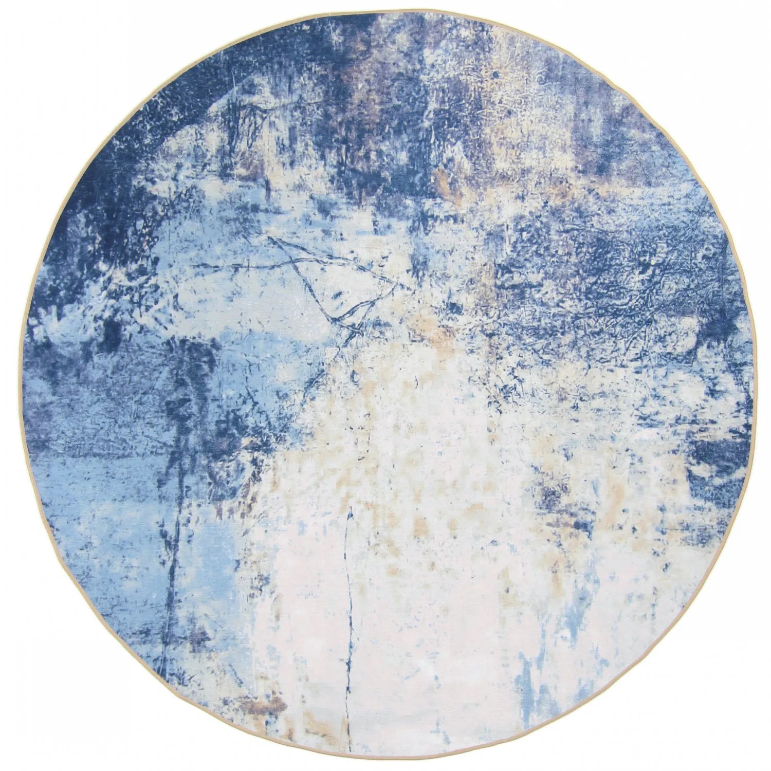 Round rug - Melazzo (blue)