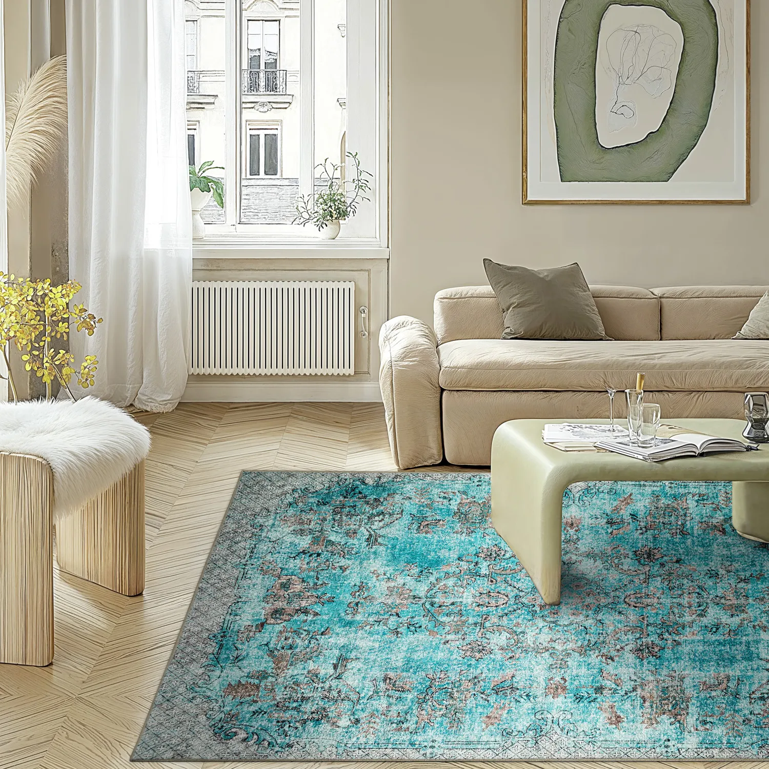 Wilton rug - Rosalie (blue)