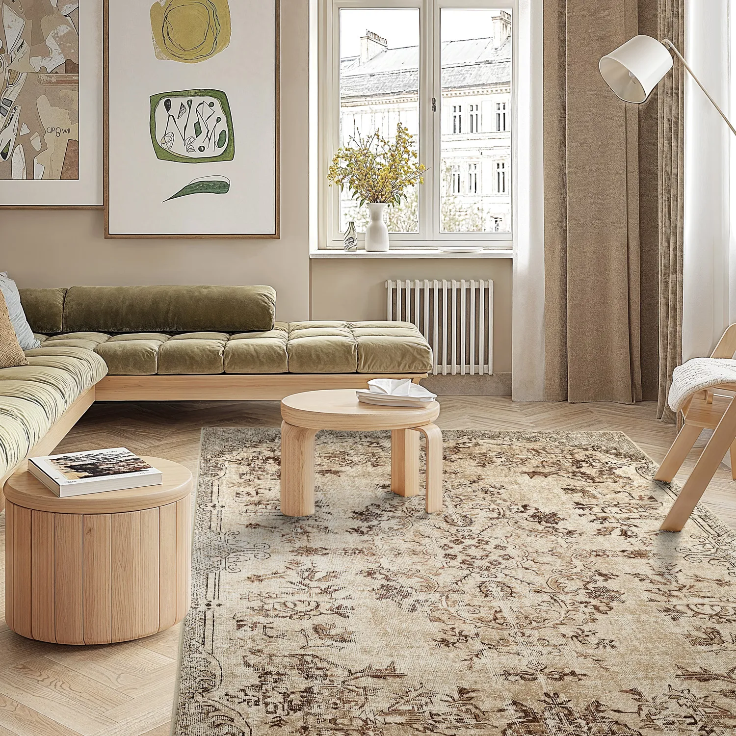 Wilton rug - Rosalie (brown)