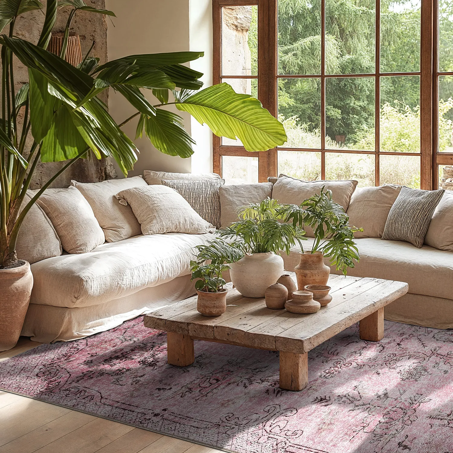 Wilton rug - Rosalie (pink)
