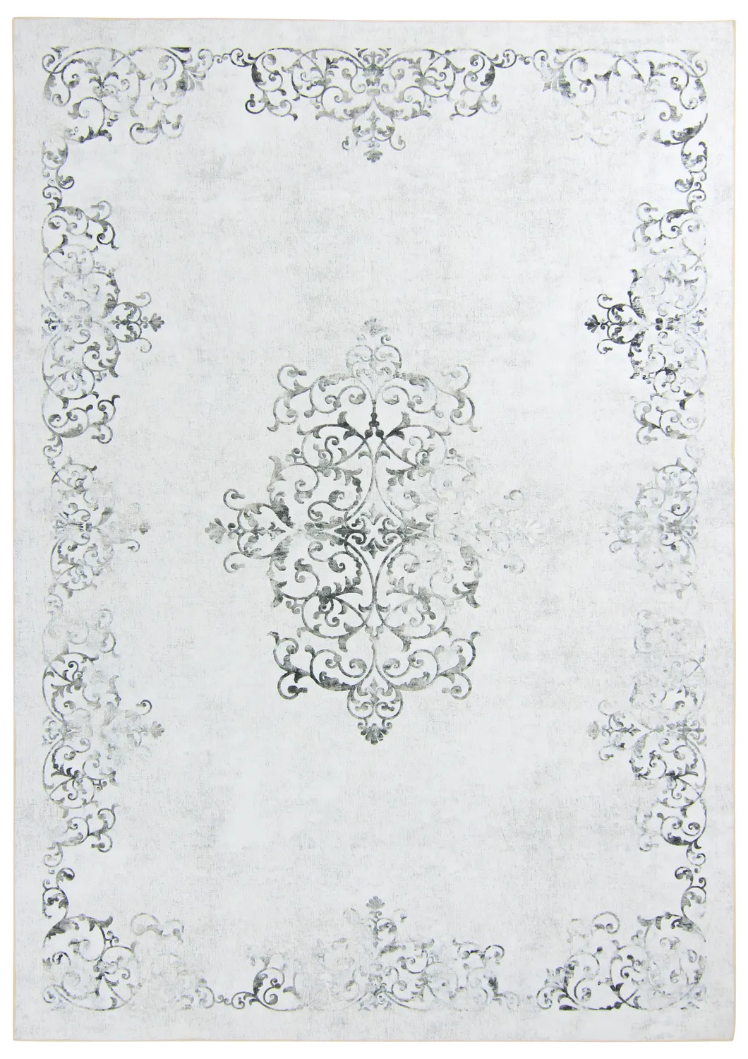 Wilton rug - Santi (white/grey)