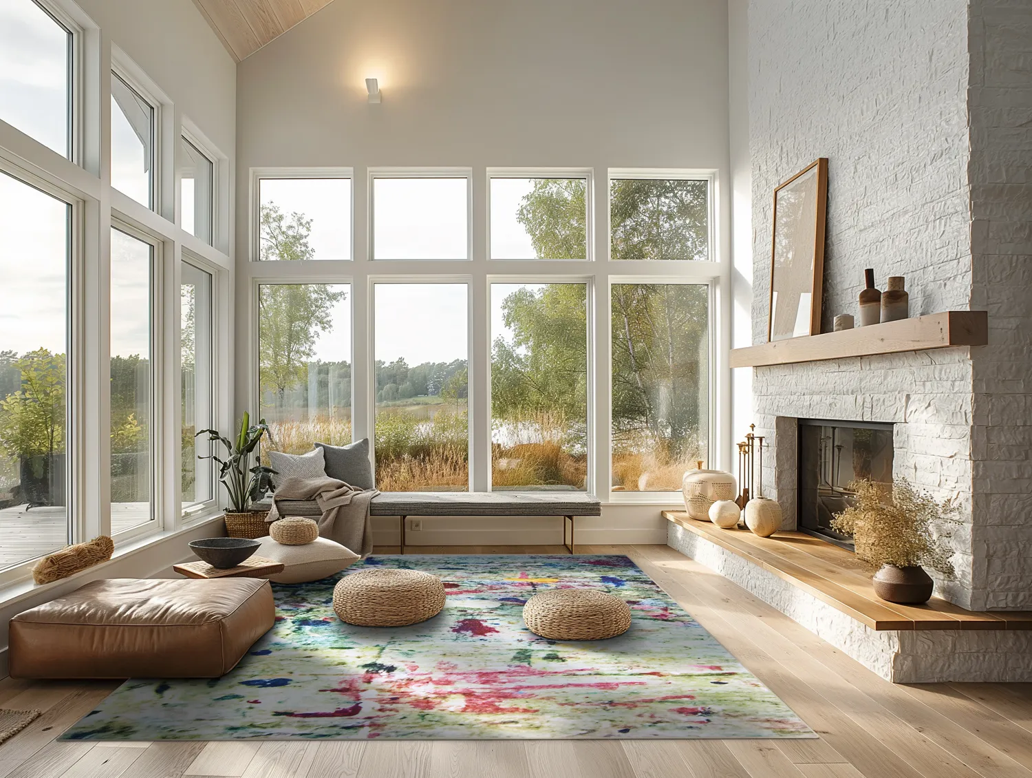 Wilton rug - Satriano Blur (grey/multi)