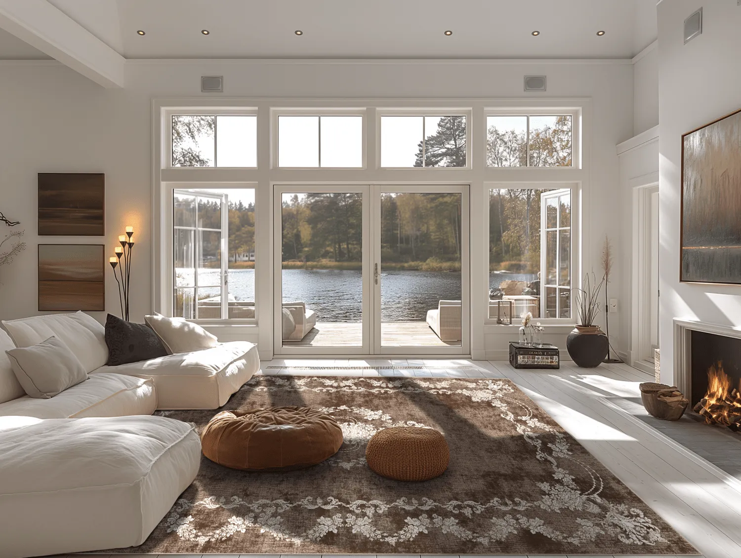 Wilton rug - Taknis (brown)