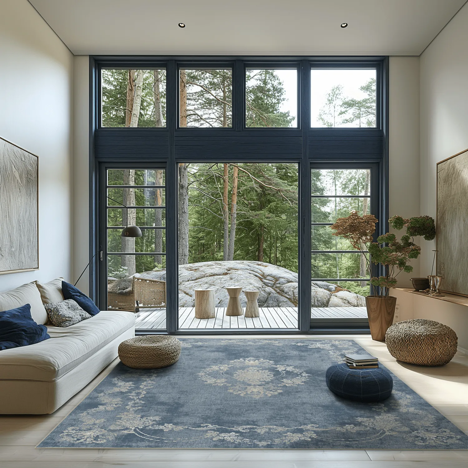 Wilton rug - Taknis (light blue)