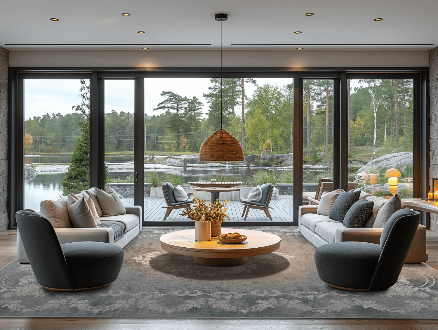 Wilton rug - Taknis (dark grey)