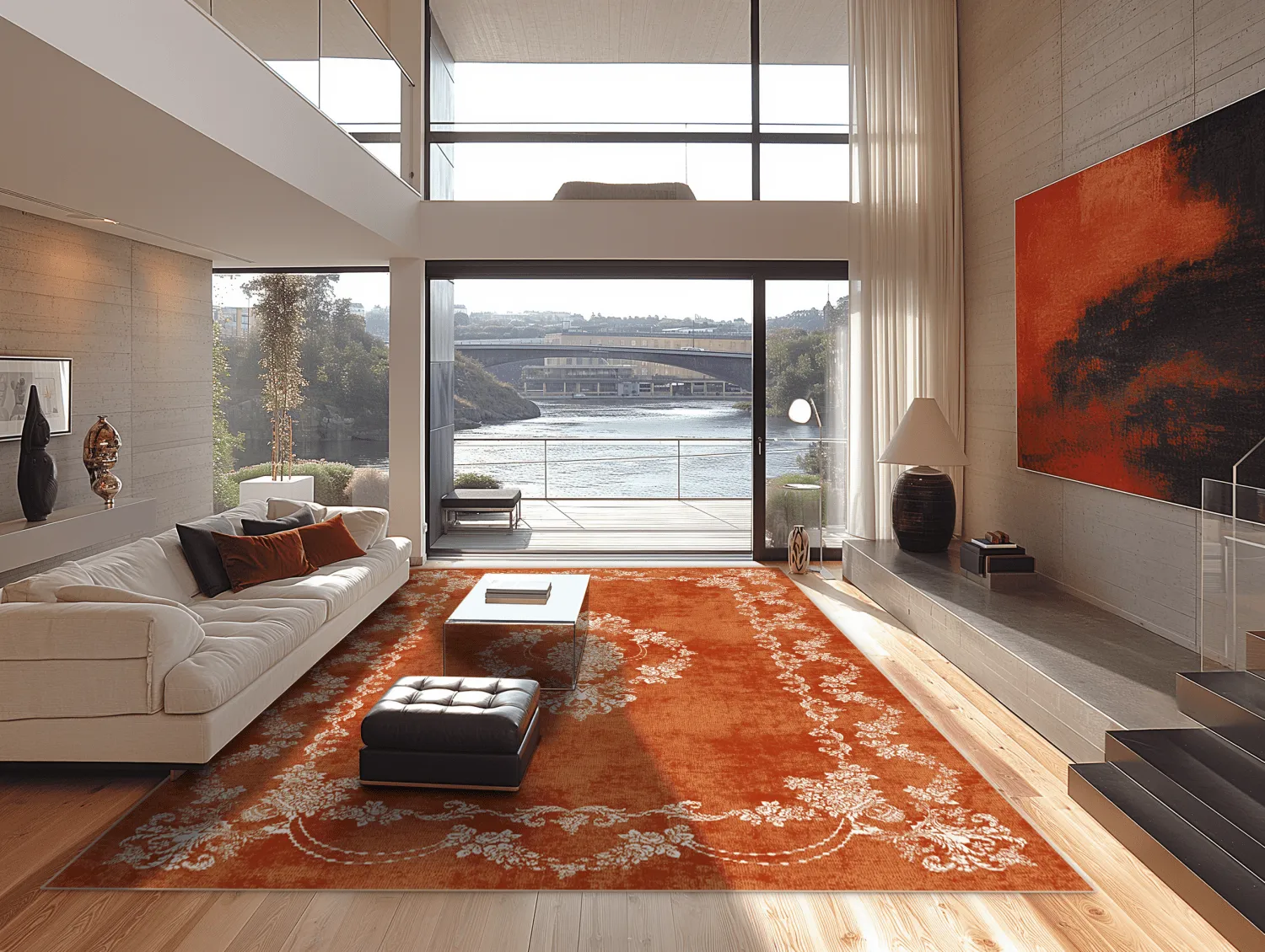 Wilton rug - Taknis (terracotta)