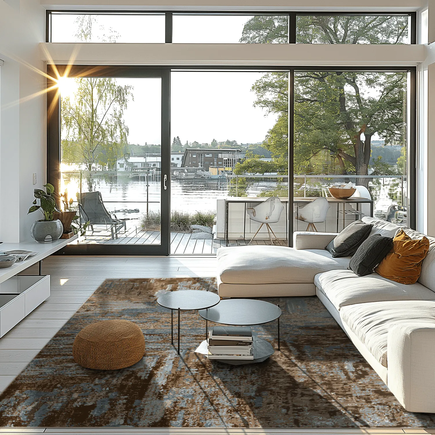 Wilton rug - Tizzano (blue/multi)