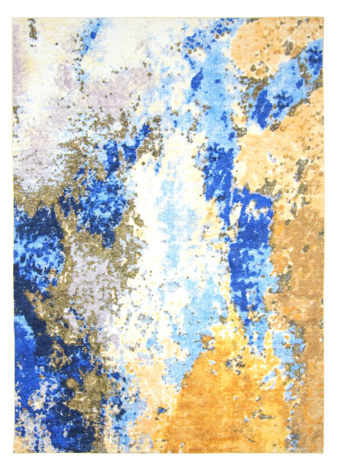 Wilton rug - Travale (blue/yellow/multi)