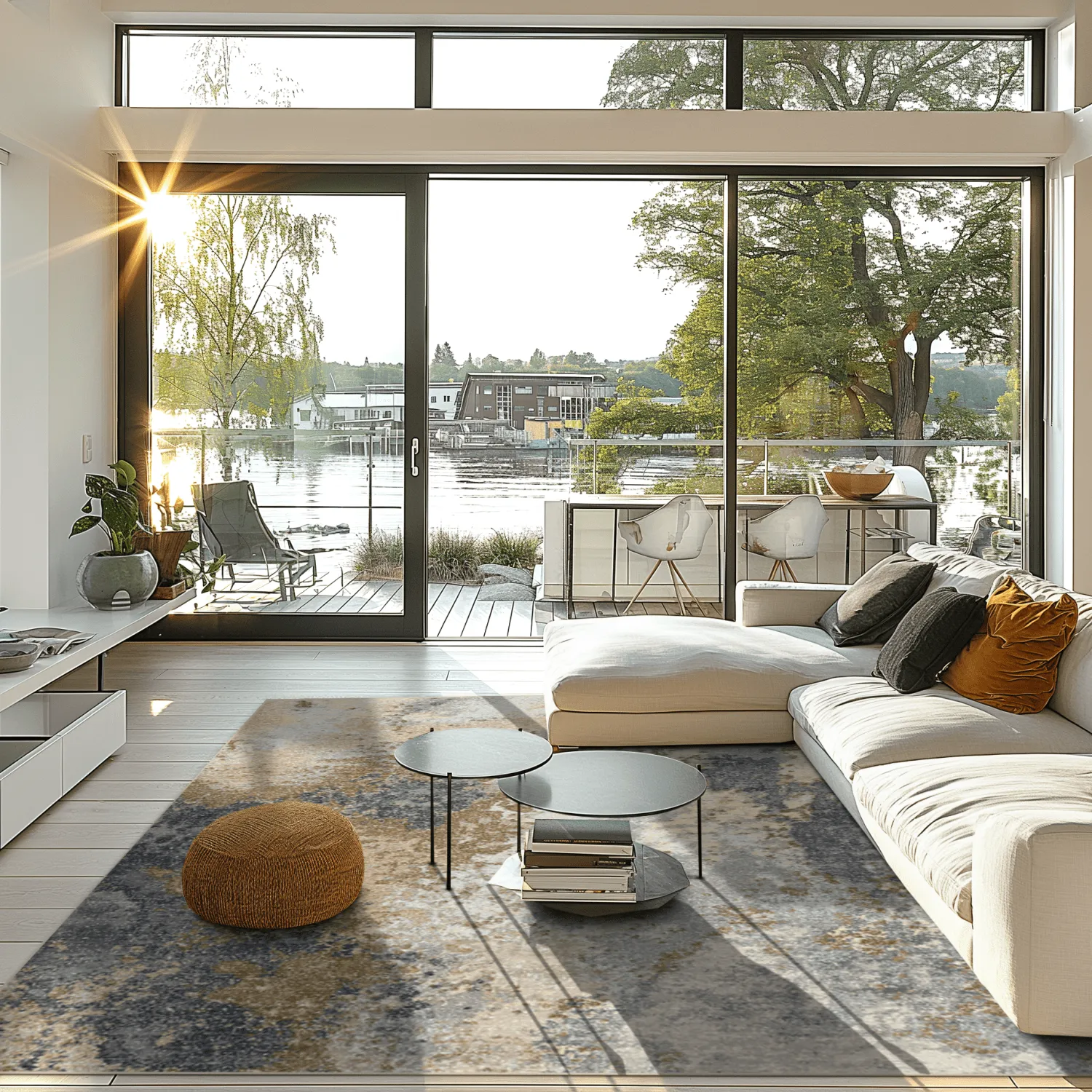 Wilton rug - Travale (grey/multi)