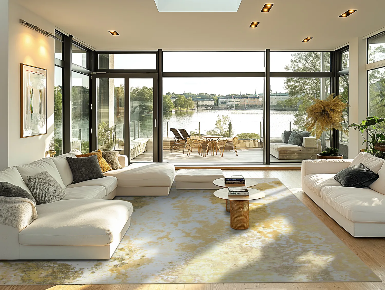 Wilton rug - Travale (yellow)