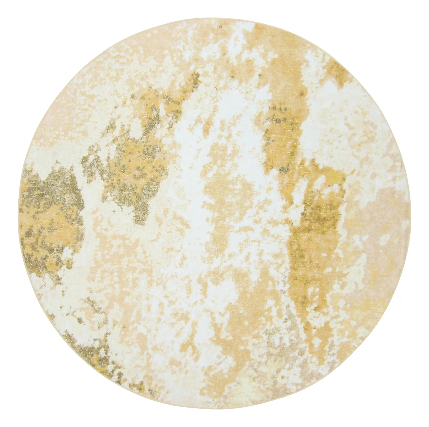 Round rug - Travale (yellow)