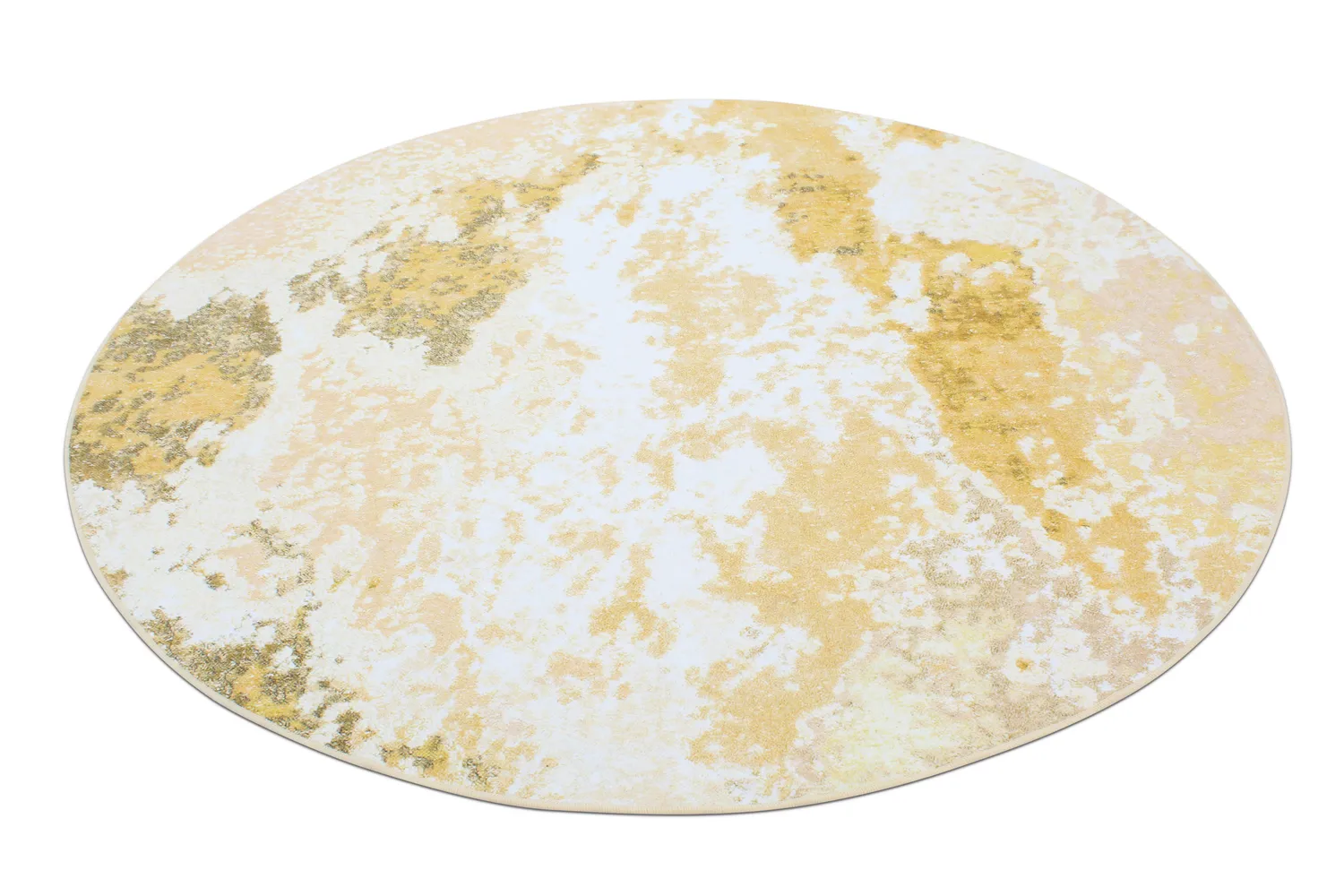 Round rug - Travale (yellow)
