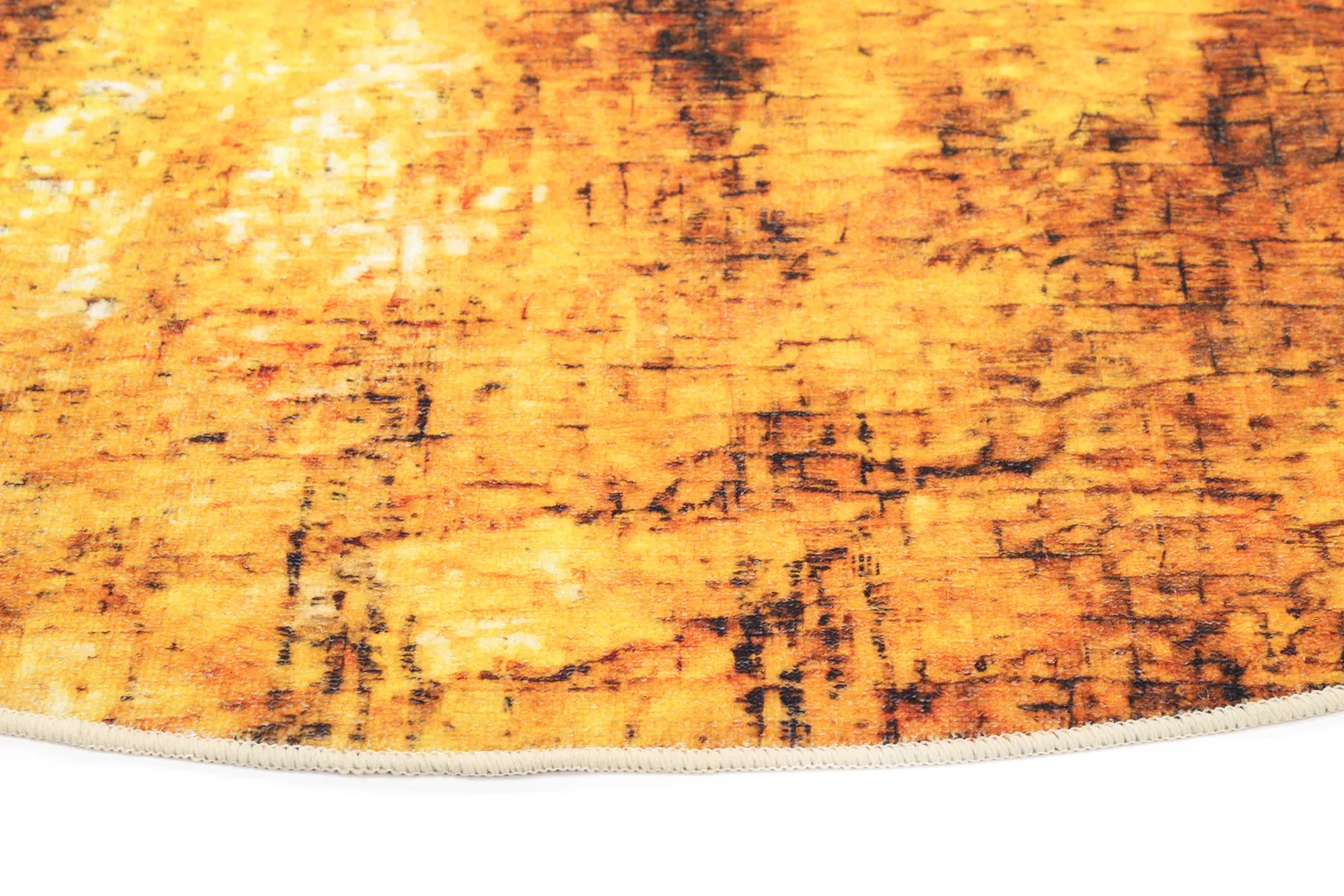 Round rug - Tremes (gold)