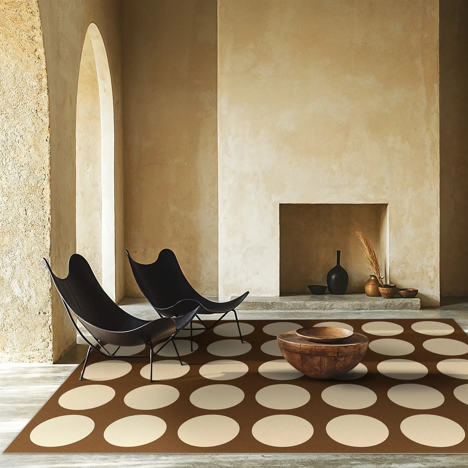 Wilton rug - Wanaka (brown)