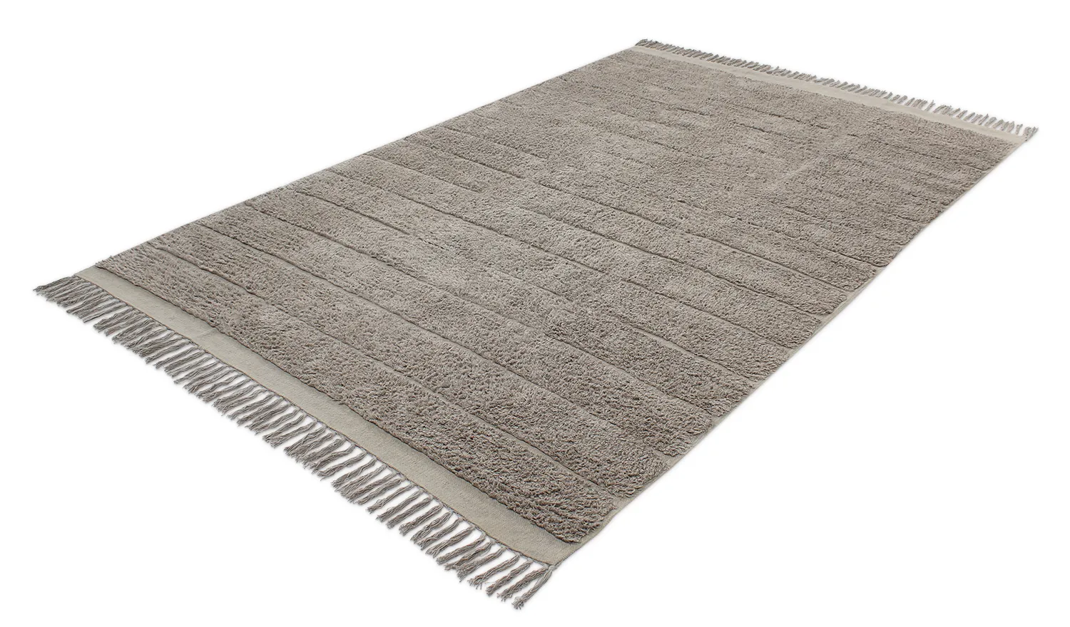 Shaggy rugs - Willow Natural Cotton Shaggy (taupe)