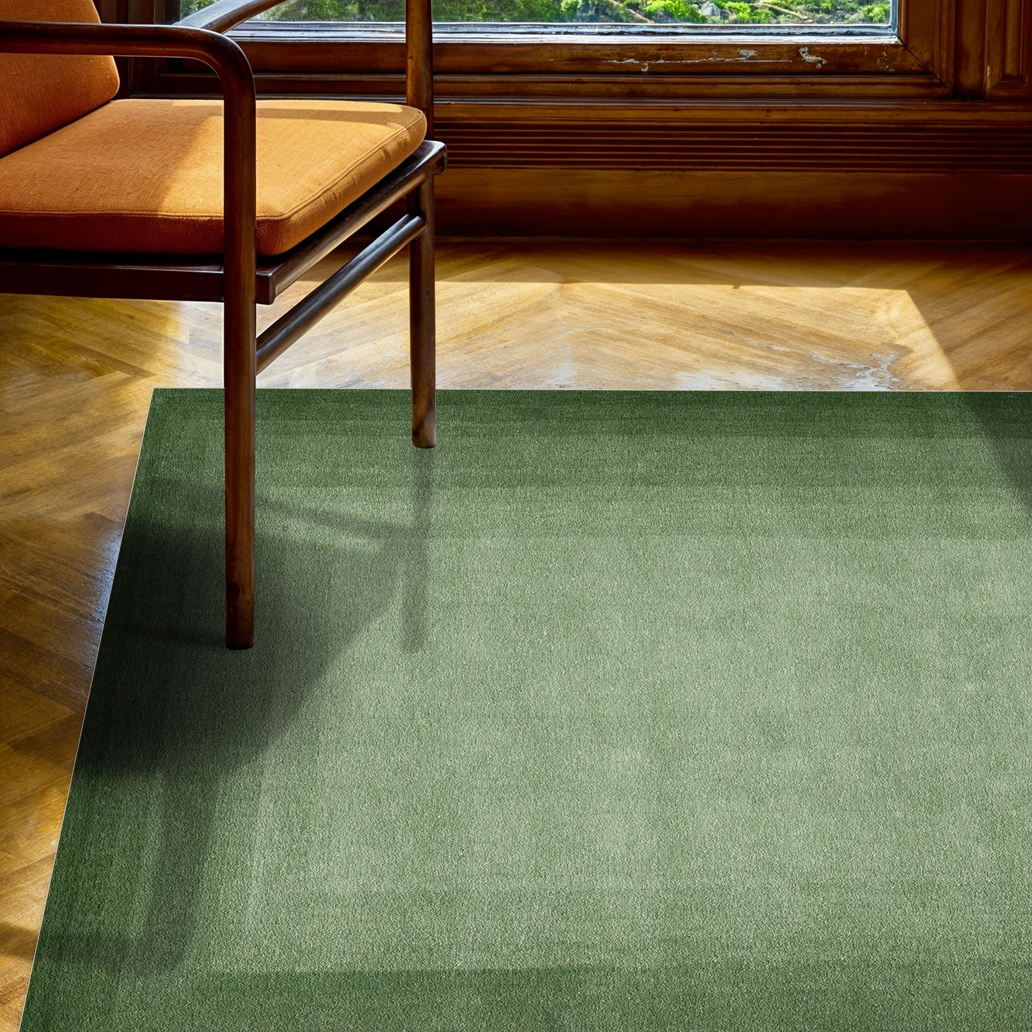 Wilton rug - Zina (green)