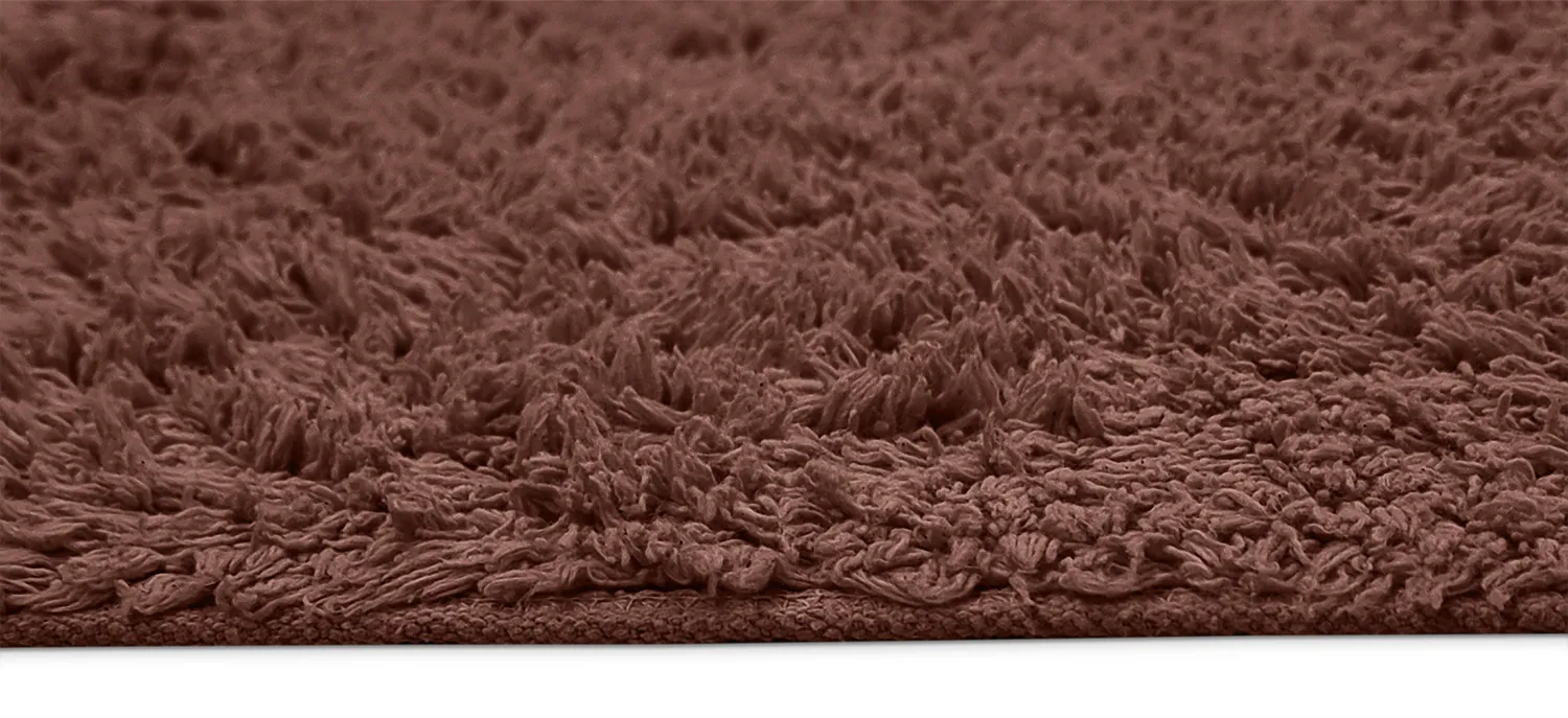 Shaggy rugs - Alba Natural Cotton Shaggy (brown)