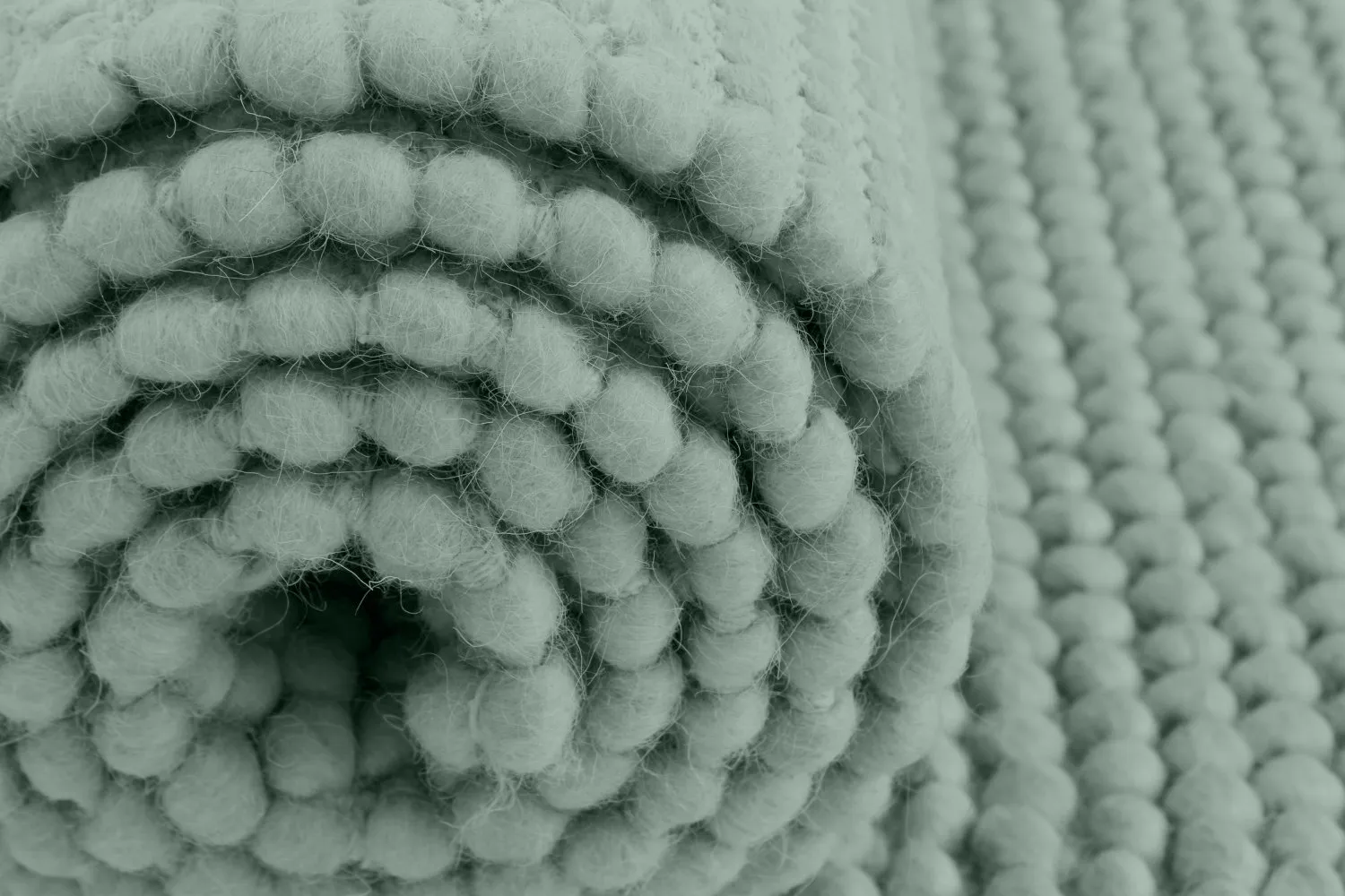 Wool rug - Avafors Wool Bubble (green)