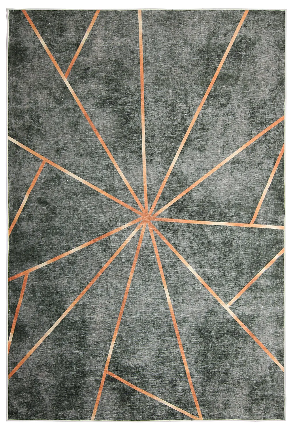 Wilton rug - Bellizzi (green/orange)