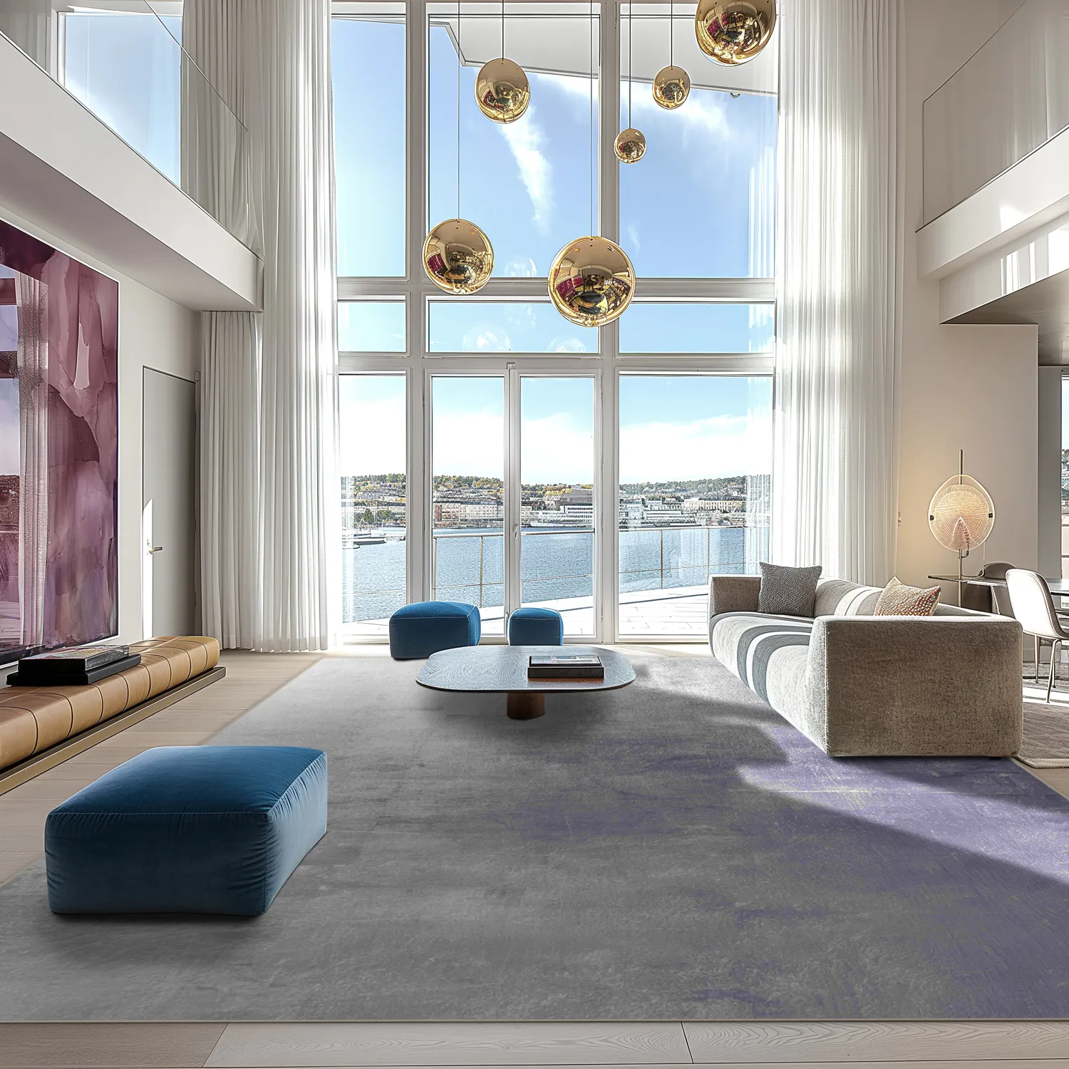 Wilton rug - Artena (light purple)