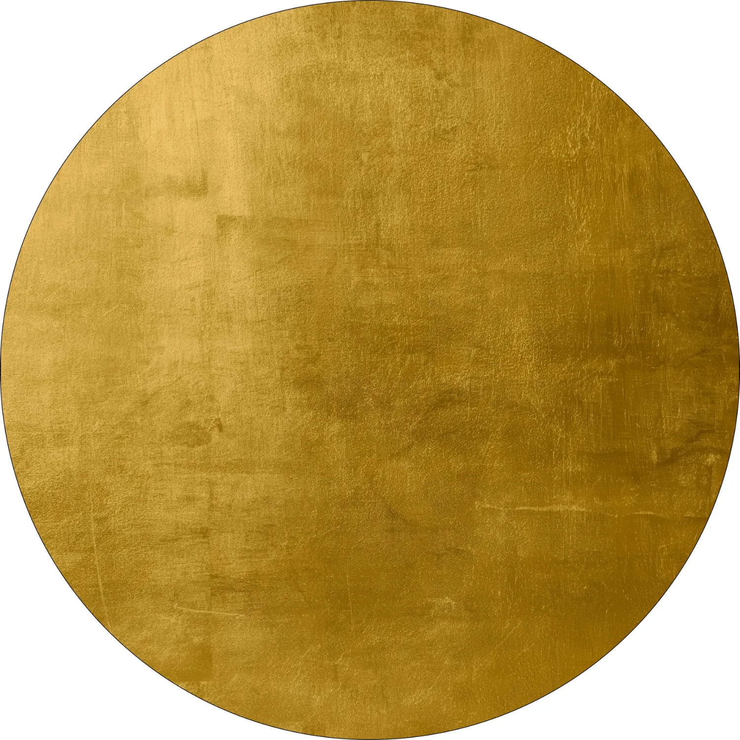 Round rug - Artena (ochre)