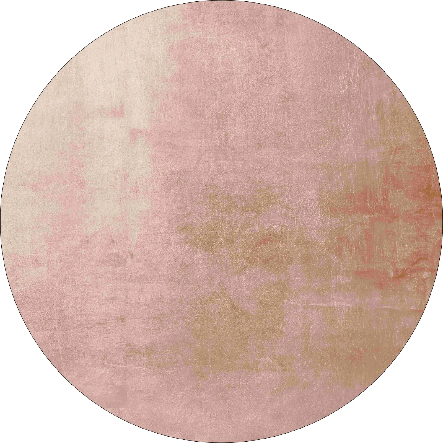 Round rug - Artena (pink)
