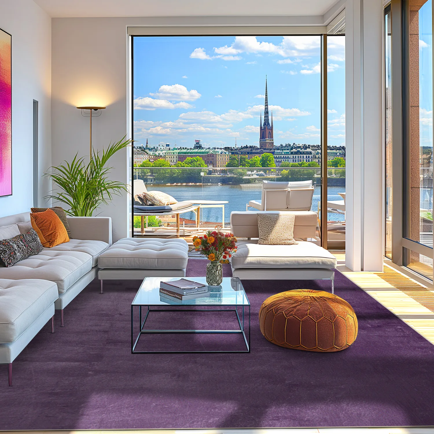 Wilton rug - Artena (purple)