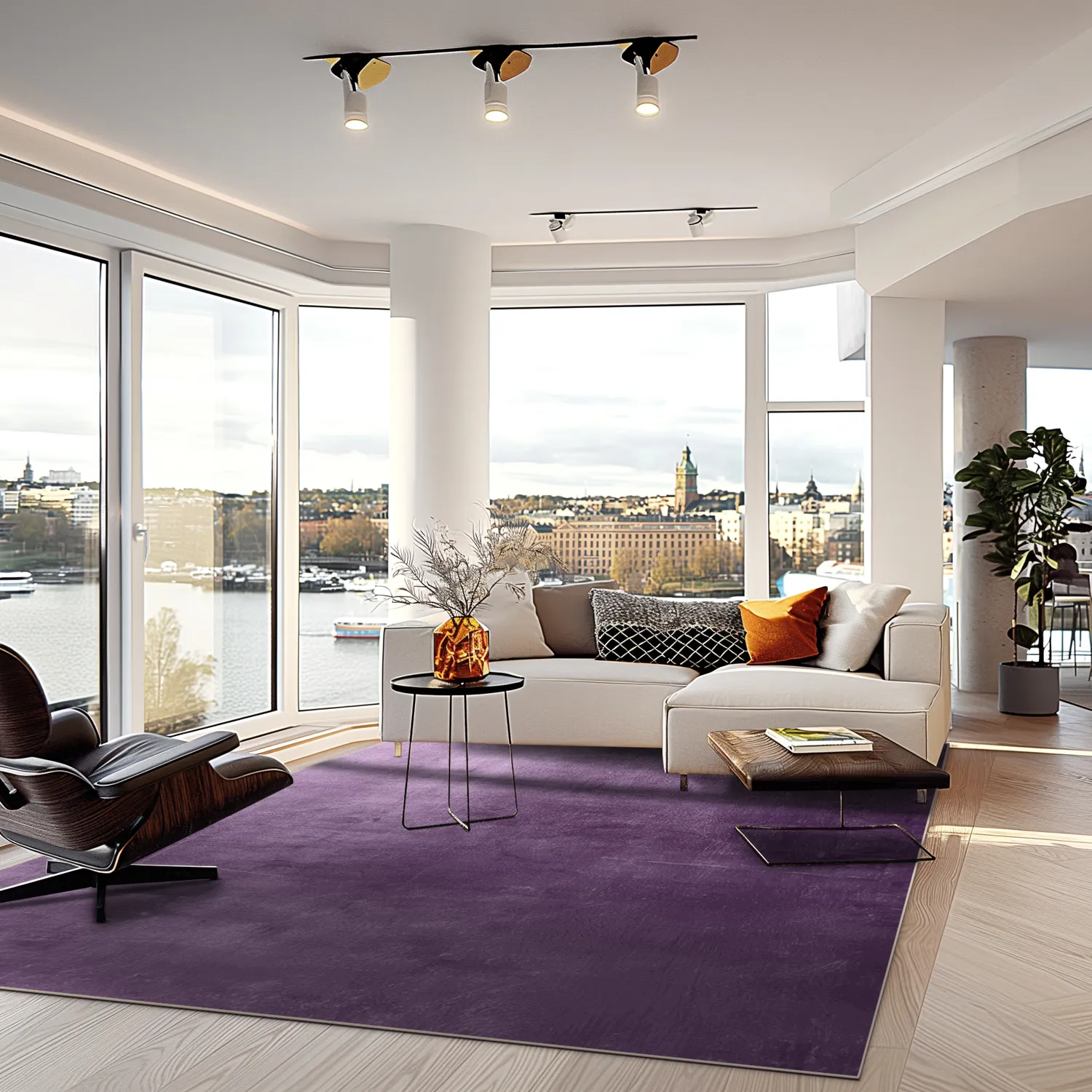 Wilton rug - Artena (purple)