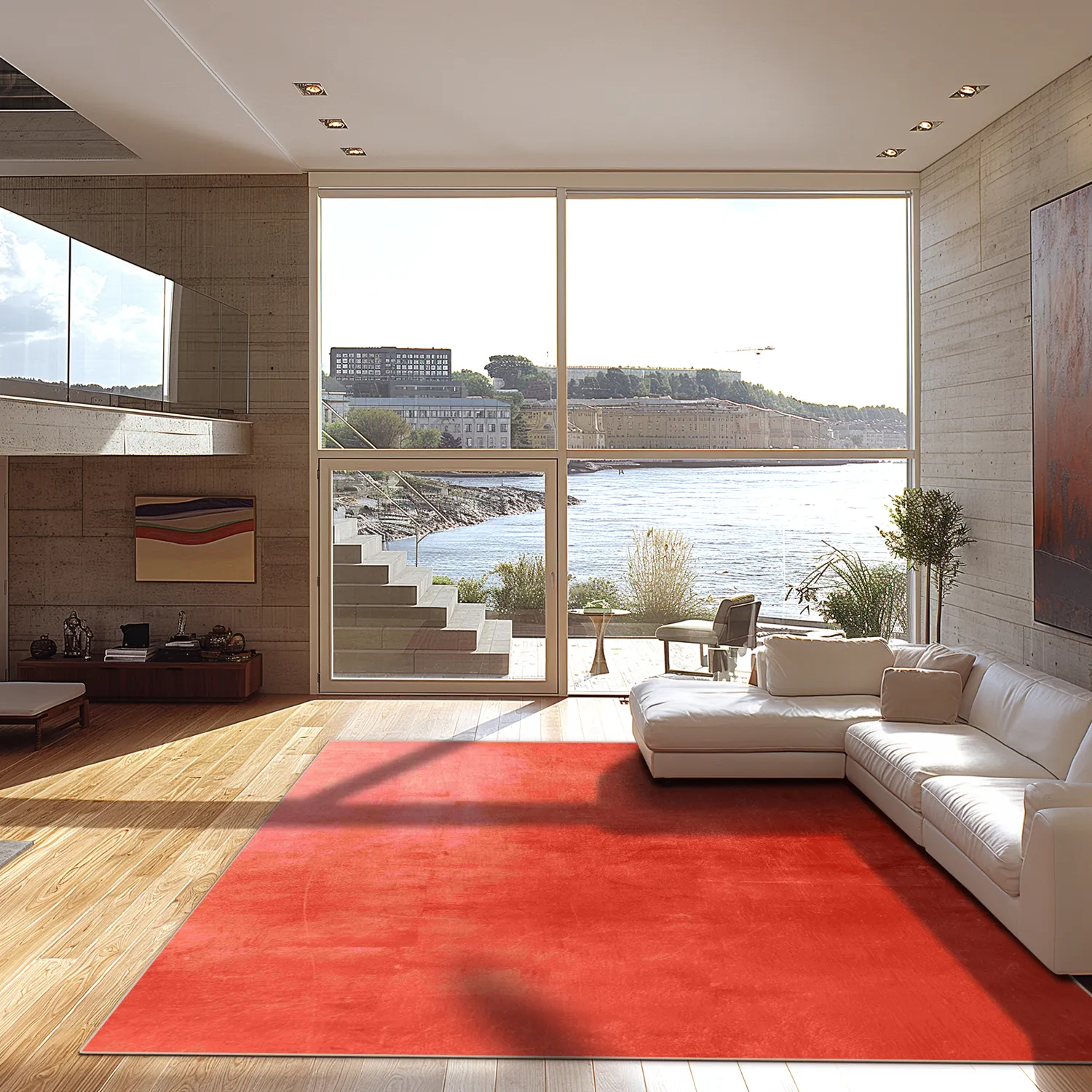 Wilton rug - Artena (red)