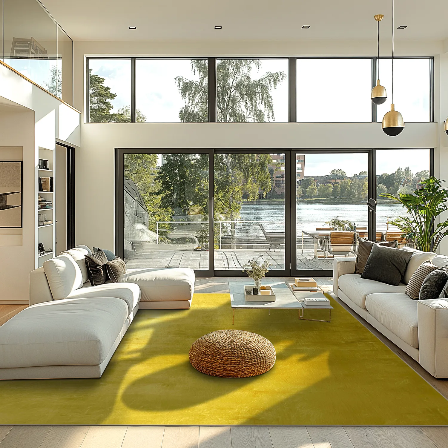 Wilton rug - Artena (yellow)
