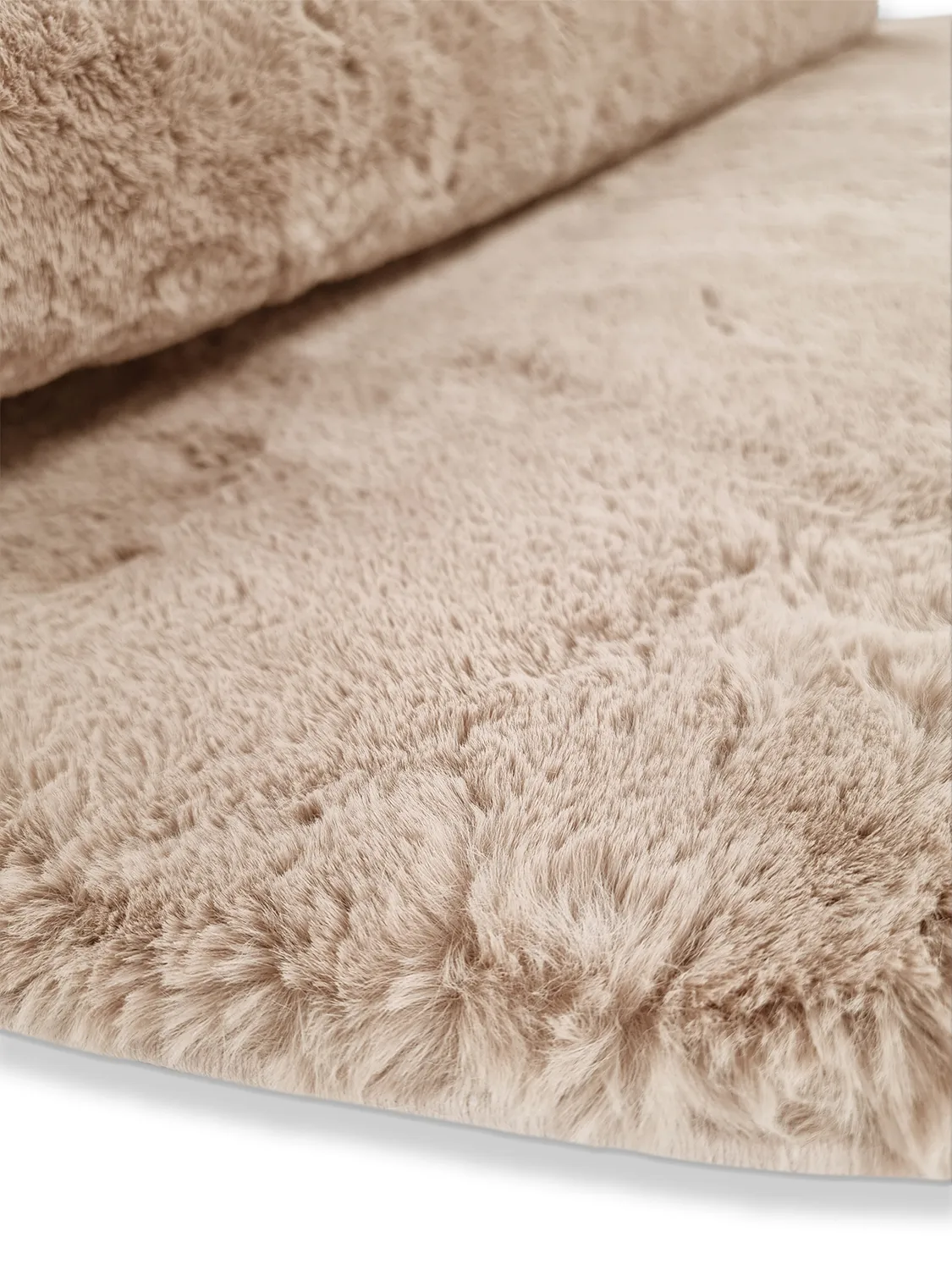 Round rugs - Cloud Super Soft (taupe)