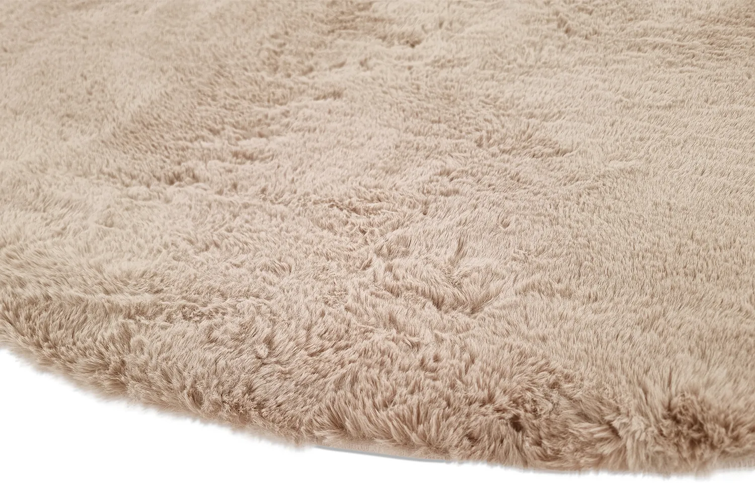 Round rugs - Cloud Super Soft (taupe)