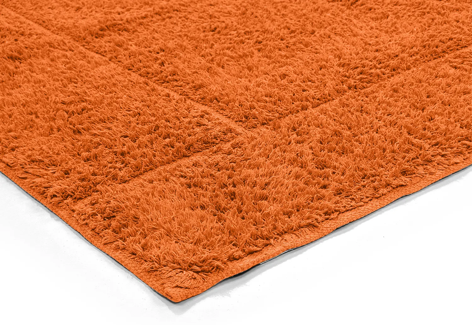 Shaggy rugs - Cremona Natural Cotton Shaggy (orange)