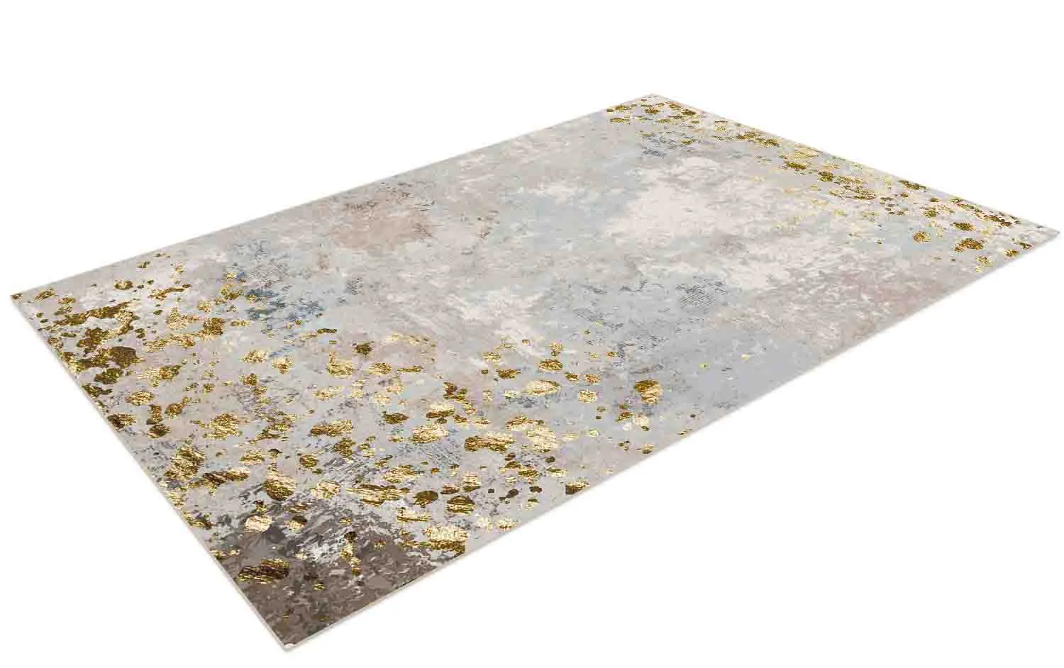 Wilton rug - Maude (grey/gold)