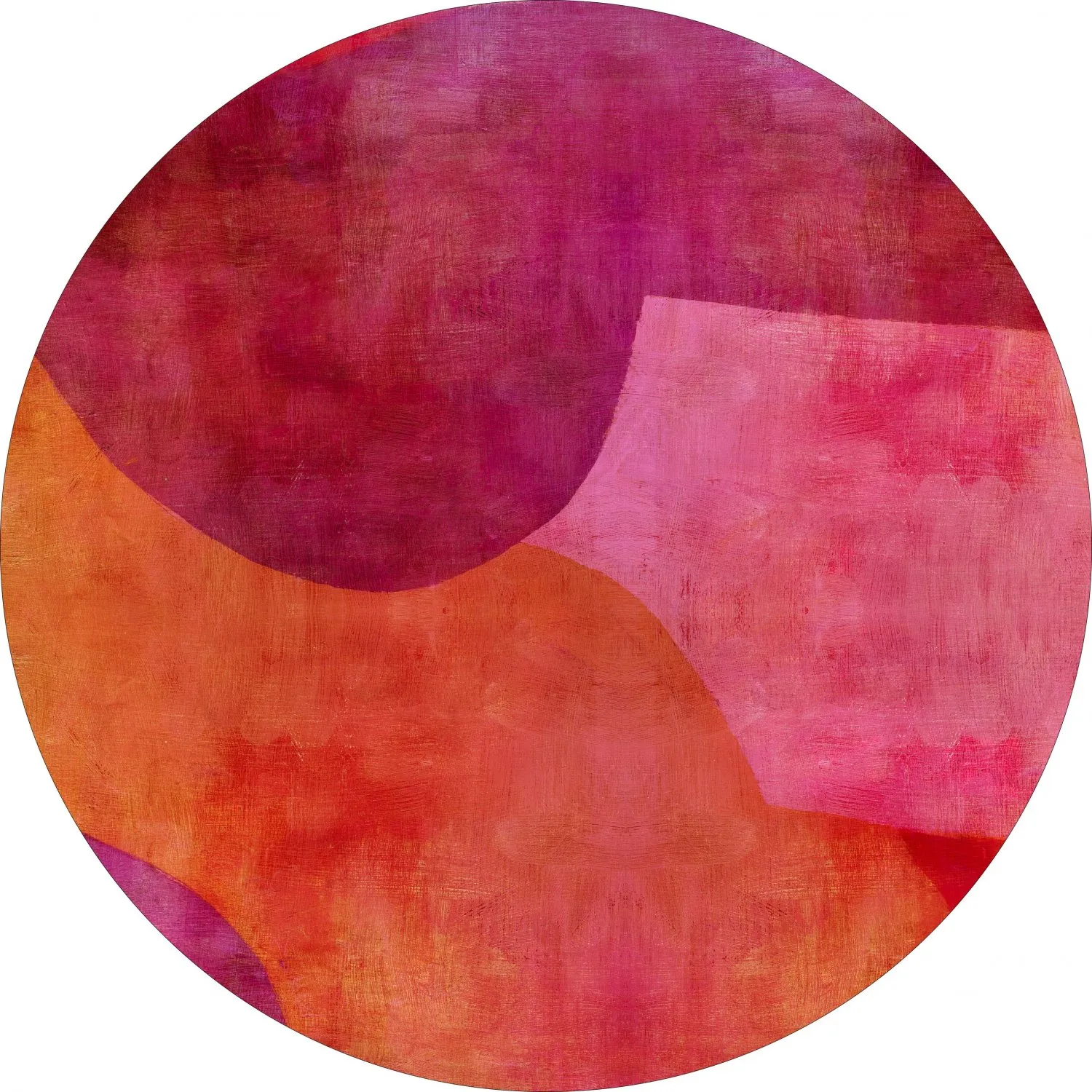 Runda mattor - Lazio (pink)