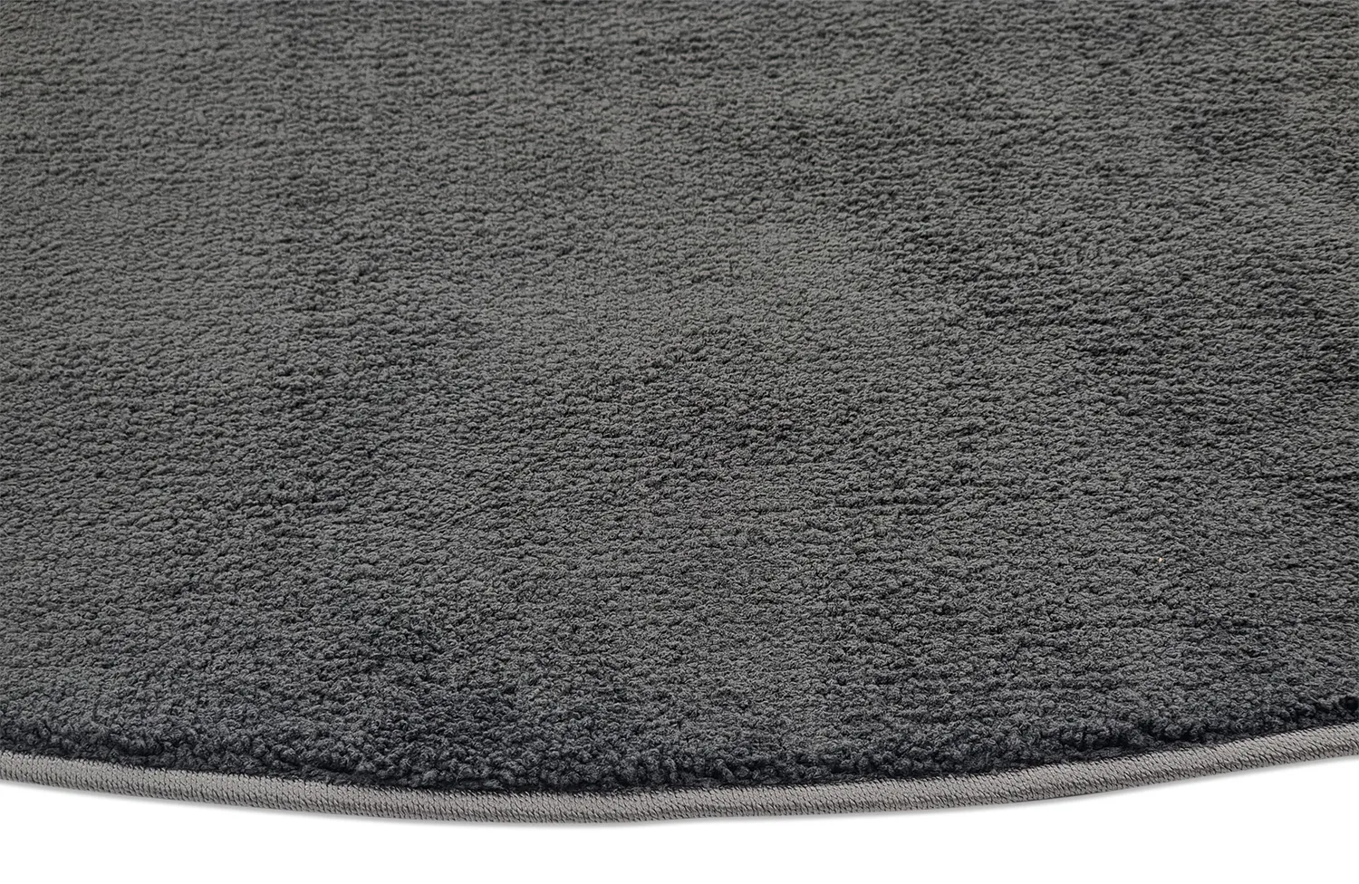 Round rug - Vevila (dark grey)