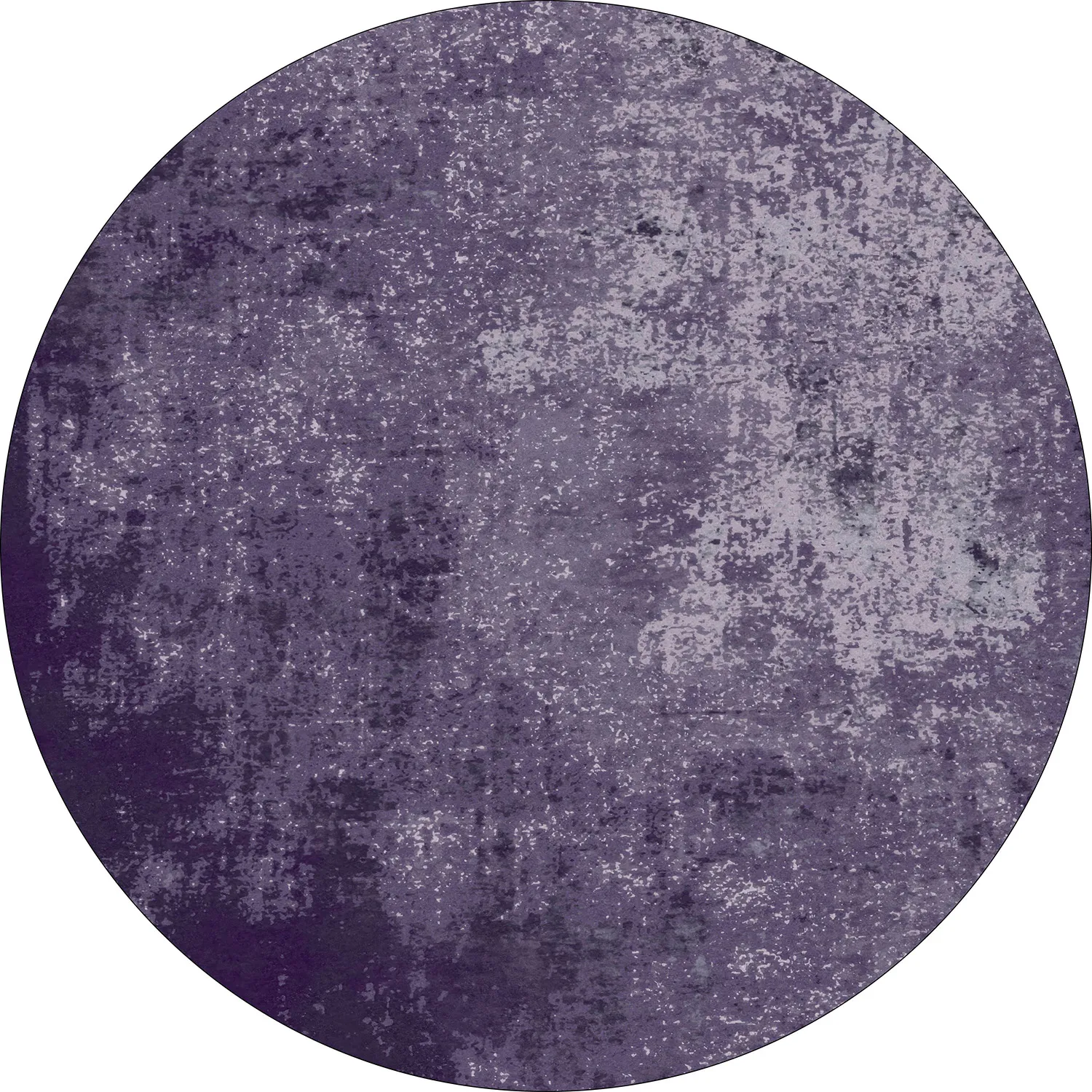 Round rug - Lynton (purple)
