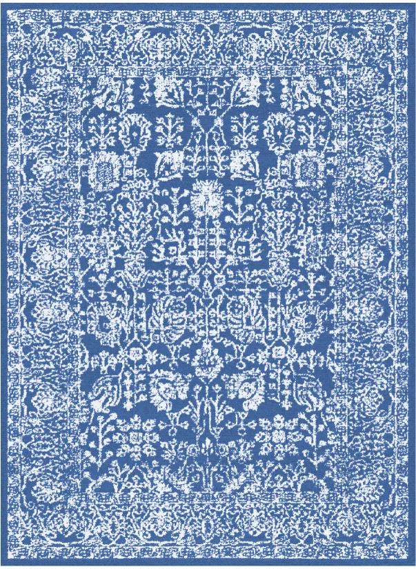 Wilton rug - Menfi (blue)