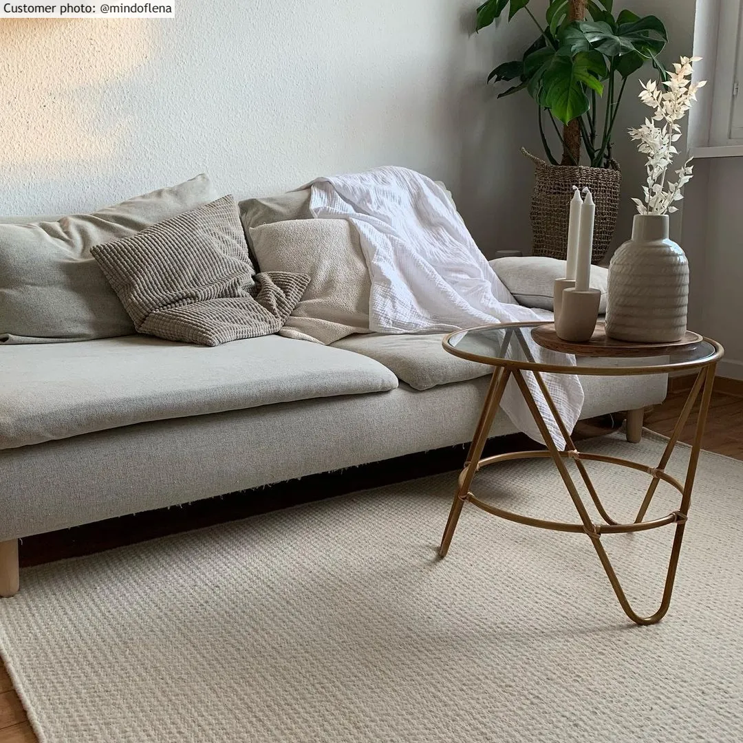Wool rug - Coastal (white)