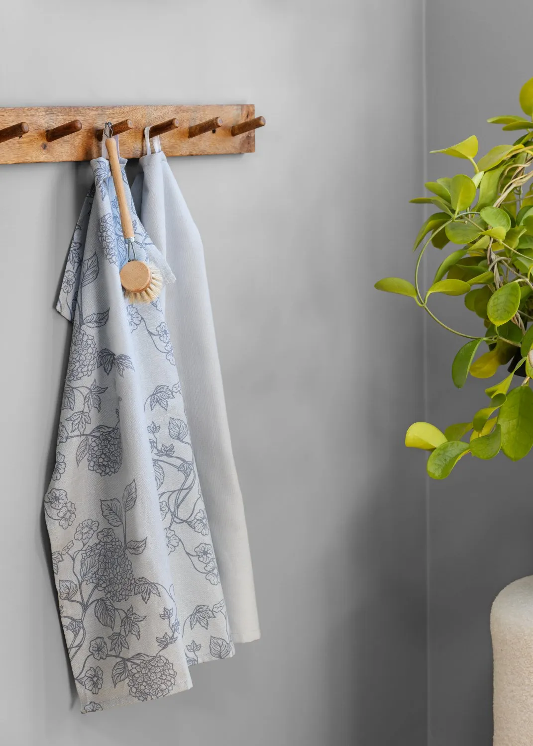 Kitchen towels 2-pack - Minna (blue)