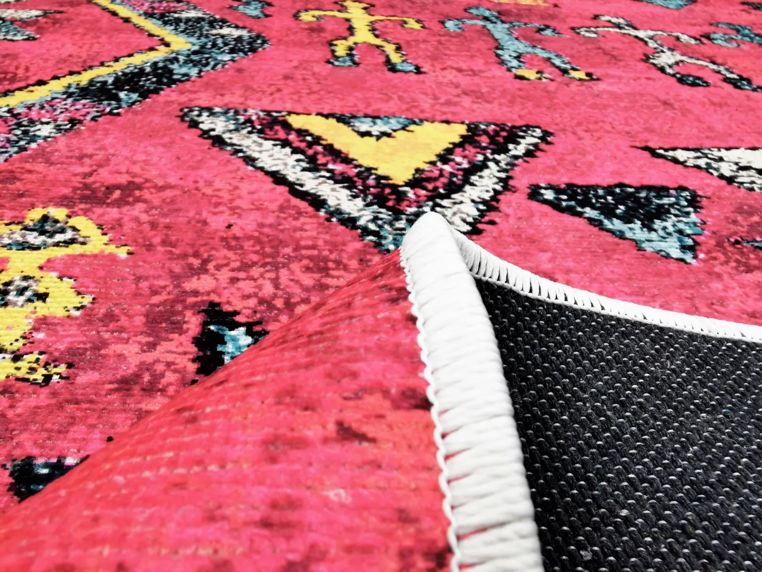 Wilton rug - Misare (pink/multi)
