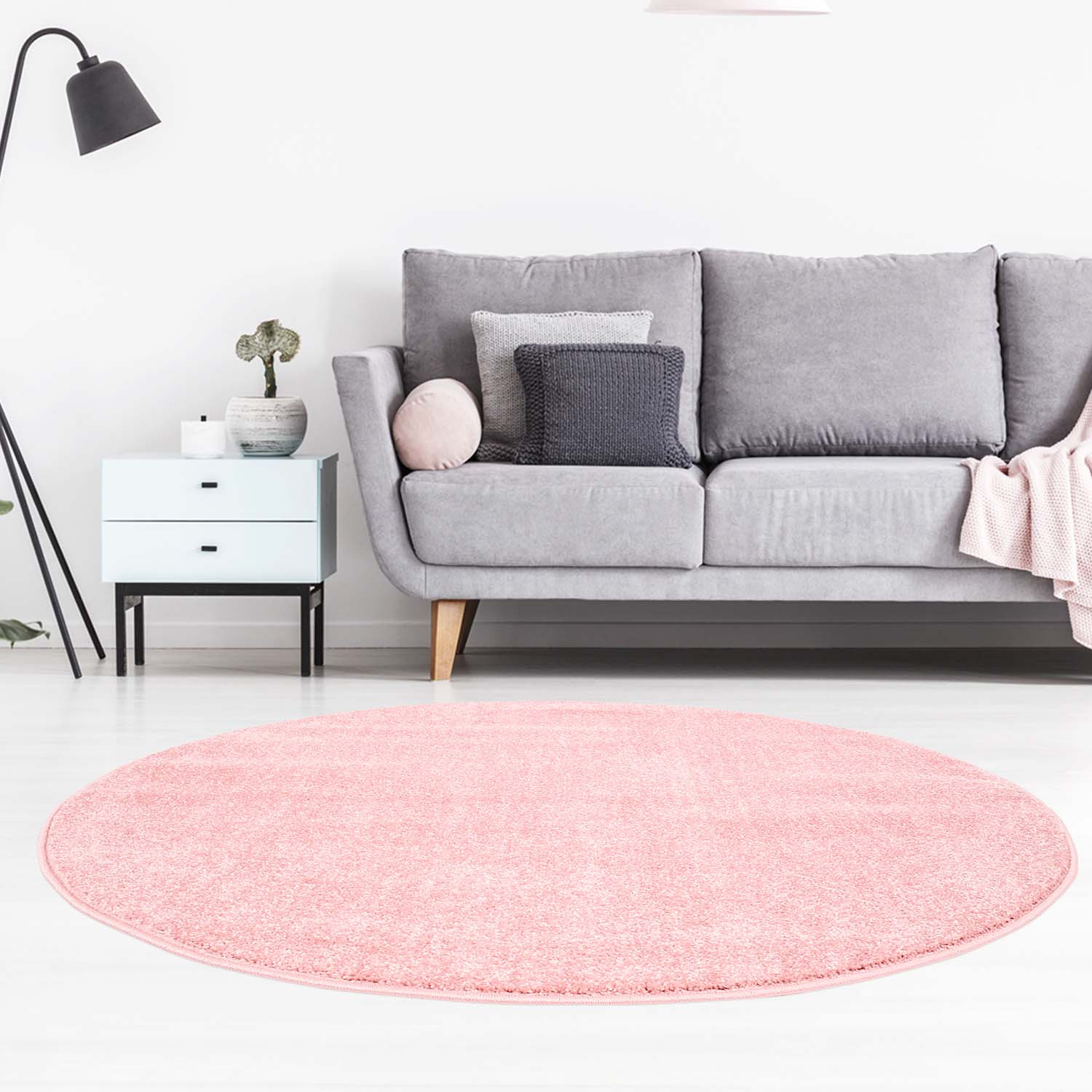 Round rugs Moda (pink) Round rugs