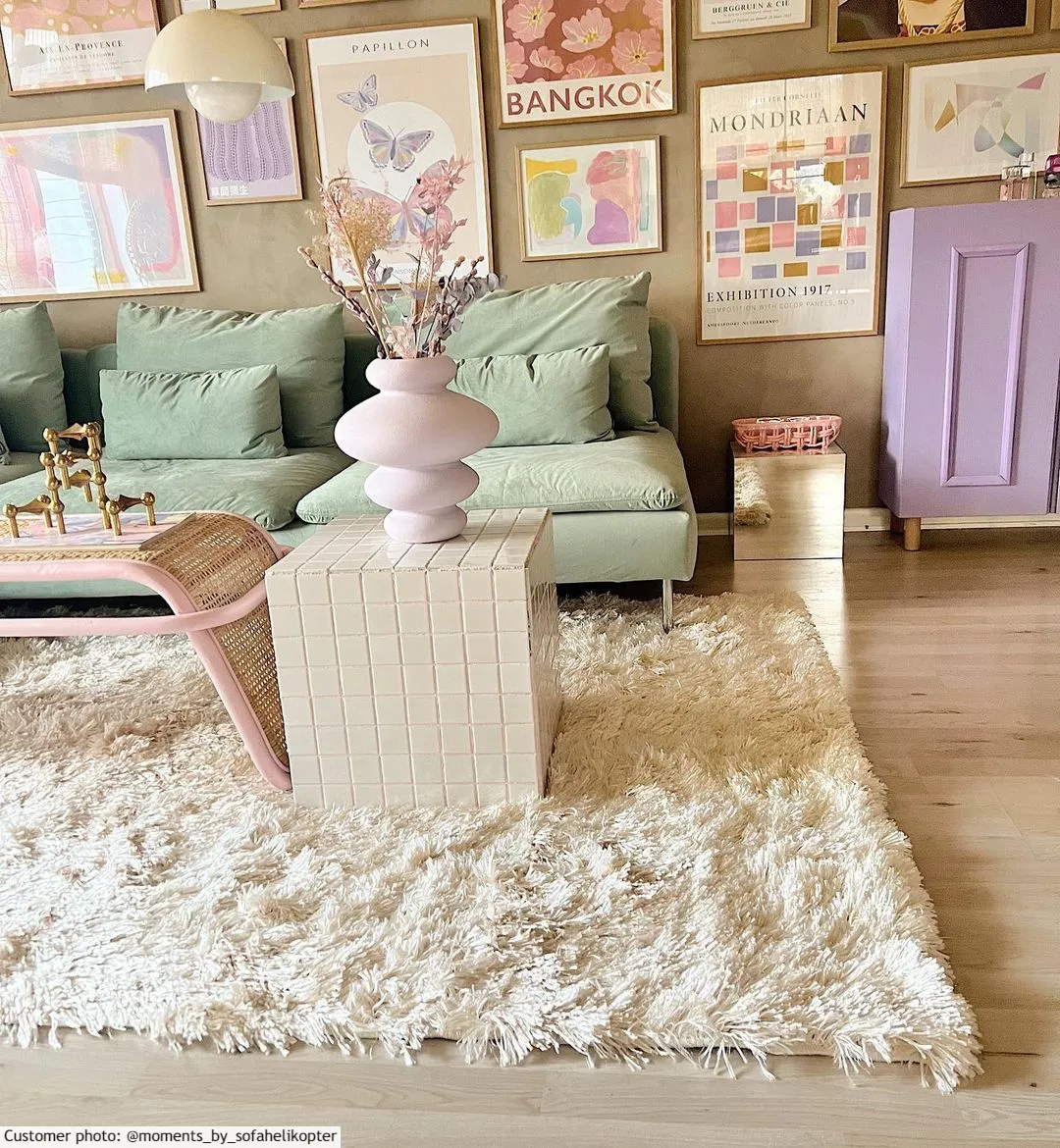 Shaggy rugs - Janjira (offwhite)