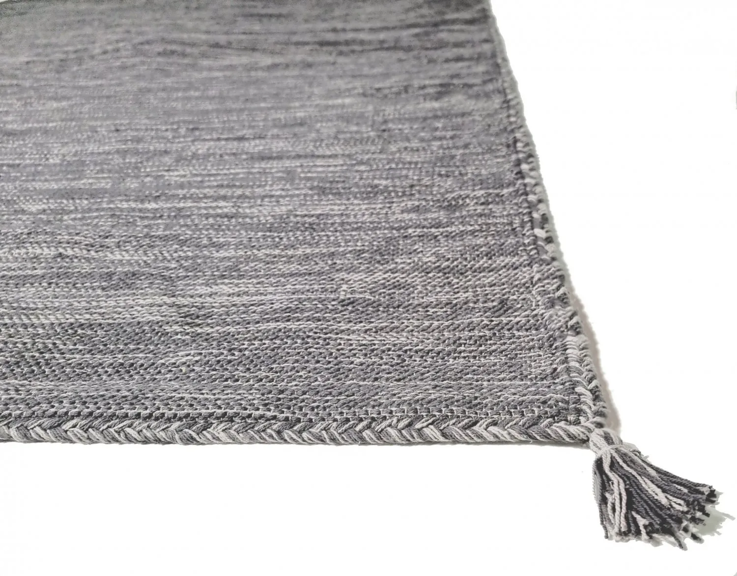Cotton rug - Monte (grey)