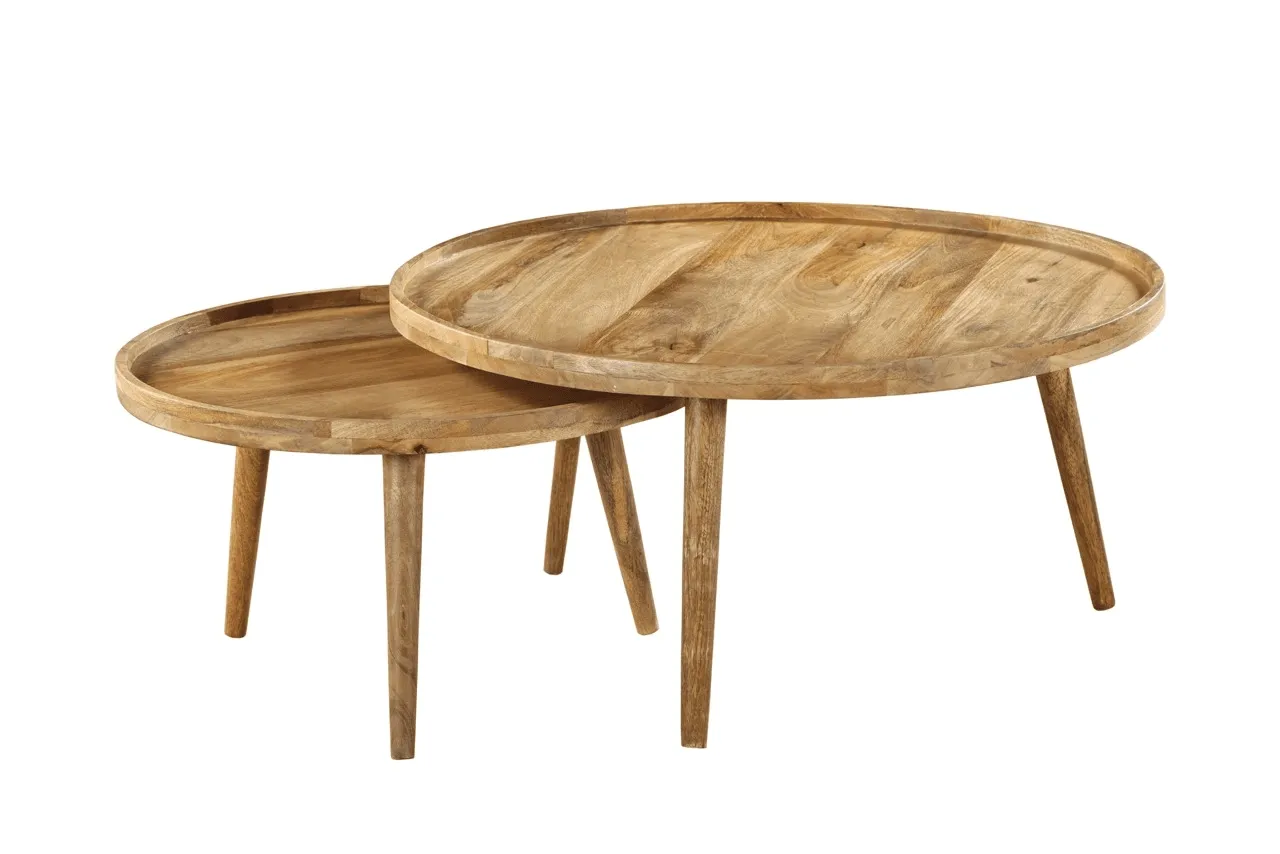 Coffee table - Manarola - 2 delar (nature)