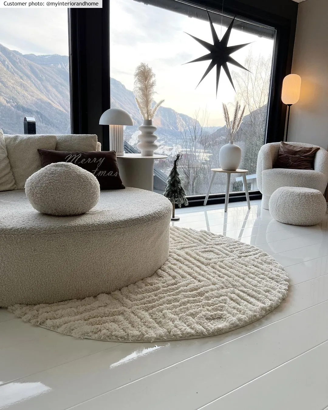 Round rugs - Monti (offwhite)
