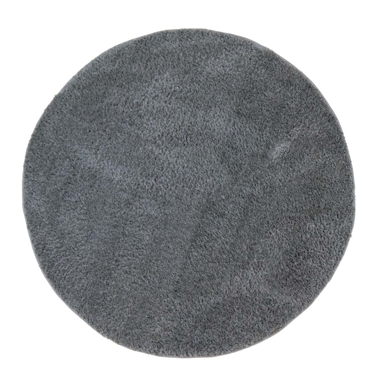 Round rugs - Soft Shine (Dark grey)
